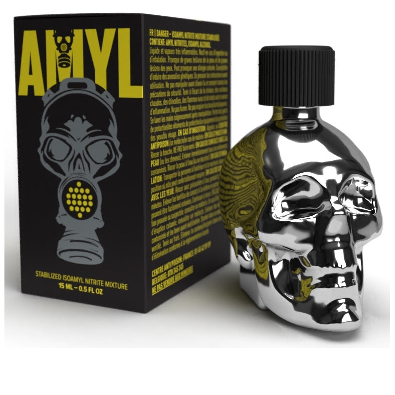 BGP Leather Cleaner AMYL SILVER SKULL 15ml x18